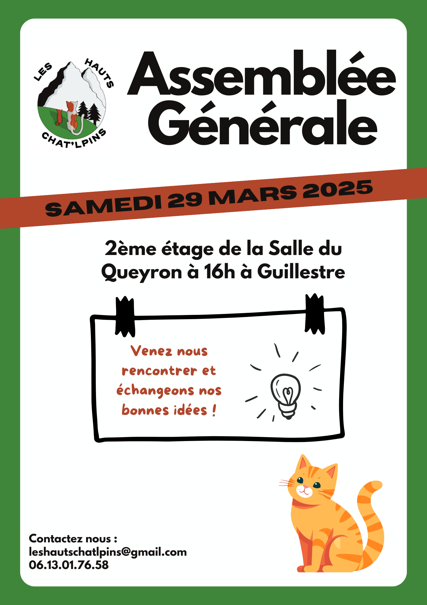 Affiche Assemblée Générale